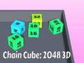 Spel Keten Kubus: 2048 3D online