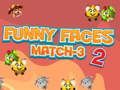 Spel Grappige Gezichts Match-3 2 online