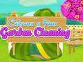 Spel Schoonmaken van de tuin in het kinderpark online