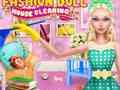 Spel Schoonmaken van het Modepoppenhuis online
