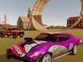 Spel Botsingen Auto's: Gekke Stunts op het Platteland online