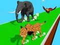 Spel Dieren Transformatie Race 3D online