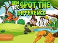 Spel Ben 10: Zoek het Verschil online Spel Ben 10: Zoek het Verschil online