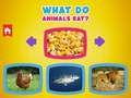 Spel Wat eten dieren? online