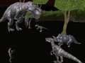 Spel Middernacht Multiplayer Dinosaurussenjacht online
