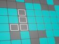 Spel Turquoise Blokken online