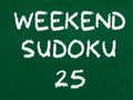 Spel Weekend Sudoku 25 online
