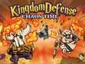 Spel Koninkrijk Verdediging: Chaos Tijd online