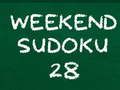 Spel Weekend Sudoku 28 online