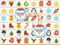Spel Onet Winter Kerst Mahjong online