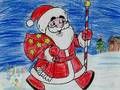 Spel Kleurplaat van de Kerstman online