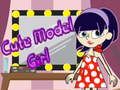 Spel Schattige model meisje online