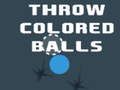 Spel Gooi gekleurde ballen online
