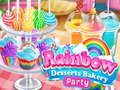 Spel Regenboog Desserts Bakkerij Feest online