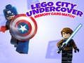 Spel LEGO CITY Geheugen Kaartspel online