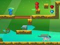 Spel Vuur en Water in de Dino Wereld online
