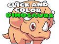 Spel Klik en Kleur Dinosaurussen online