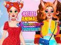 Spel Schattige Dieren Make-over Transformatie online Spel Schattige Dieren Make-over Transformatie online