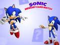 Spel Sonic: Geheugenkaarten Spel online