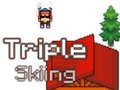 Spel Drievoud Skiën 2D online