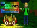 Spel Baldi's leuke nieuwe school geremasterd online