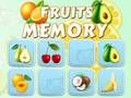Spel Fruit Geheugen online
