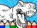 Spel Dino's Kleurplaat Voor Kinderen online Spel Dino's Kleurplaat Voor Kinderen online