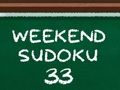 Spel Weekend Sudoku 33 online