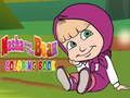 Spel Masha en de Beer: Kleurenboek online Spel Masha en de Beer: Kleurenboek online