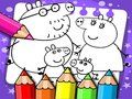 Spel Peppa Pig Kleurboek online Spel Peppa Pig Kleurboek online