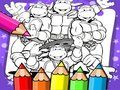 Spel Ninja Schildpad Kleurenboek online Spel Ninja Schildpad Kleurenboek online