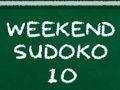 Spel Weekend Sudoku 10 online