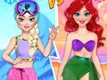 Spel Zomer vs Winter Prinsessen Strijd online