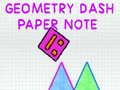 Spel Geometry Dash Papieren Notitie online