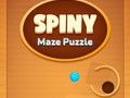 Spel Stekelige Doolhofpuzzel online