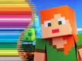 Spel Kleurboek voor Minecraft online