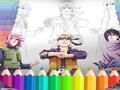Spel Naruto Shippuden Kleurenboek online