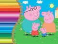 Spel Kleurboek voor Peppa Pig online Spel Kleurboek voor Peppa Pig online
