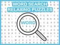 Spel Woordenzoeker: Ontspanning Puzzels online