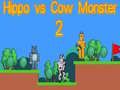 Spel Hippopotamus tegen Koe Monster 2 online
