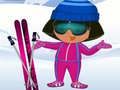 Spel Dora: Ski Kleding Aankleden online