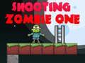 Spel Zombie Eén Schieten online