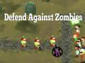 Spel Verdedig tegen Zombies online Spel Verdedig tegen Zombies online