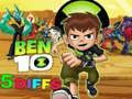 Spel Ben 10 5 Verschillen online Spel Ben 10 5 Verschillen online