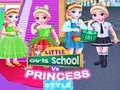 Spel Kleine Meisjes School vs Prinses Stijl online Spel Kleine Meisjes School vs Prinses Stijl online