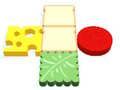 Spel Burger Vouwpuzzel online