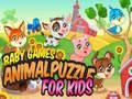 Spel Babyspelletjes: Dierenpuzzel voor Kinderen online