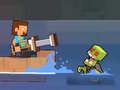 Spel Piraten Blok Craft Monster Shooter online