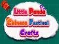Spel Kleine Panda Chinese Festival Ambachten online