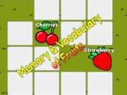 Spel Geheugen en vocabulaire van fruit online